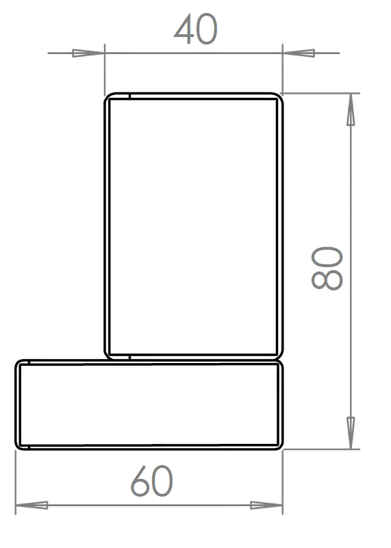 MS-12 PLUS Door Frame Dimensions (Metal System Bros Production Company)