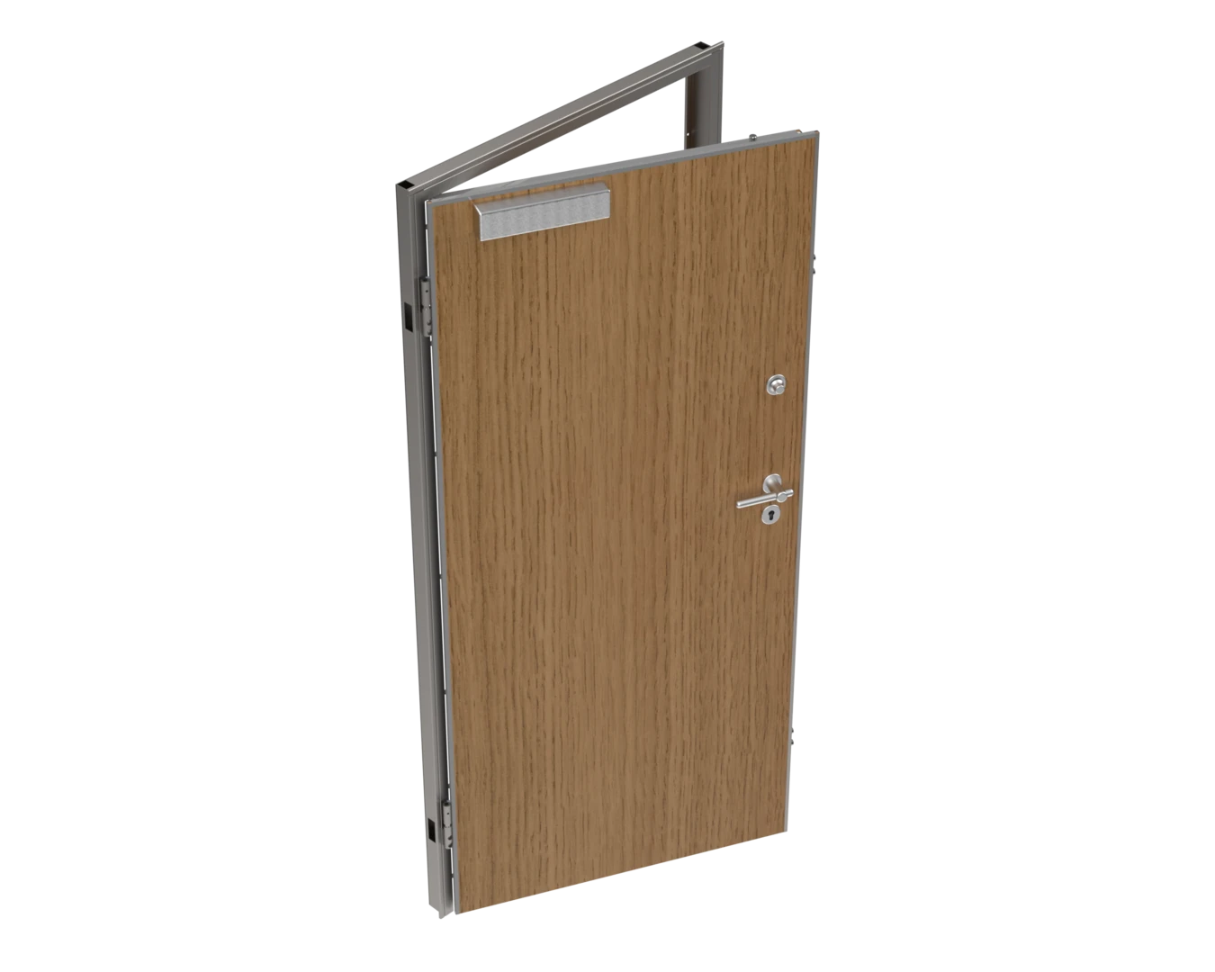 Fireproof Door MS14F - Internal view of chassis