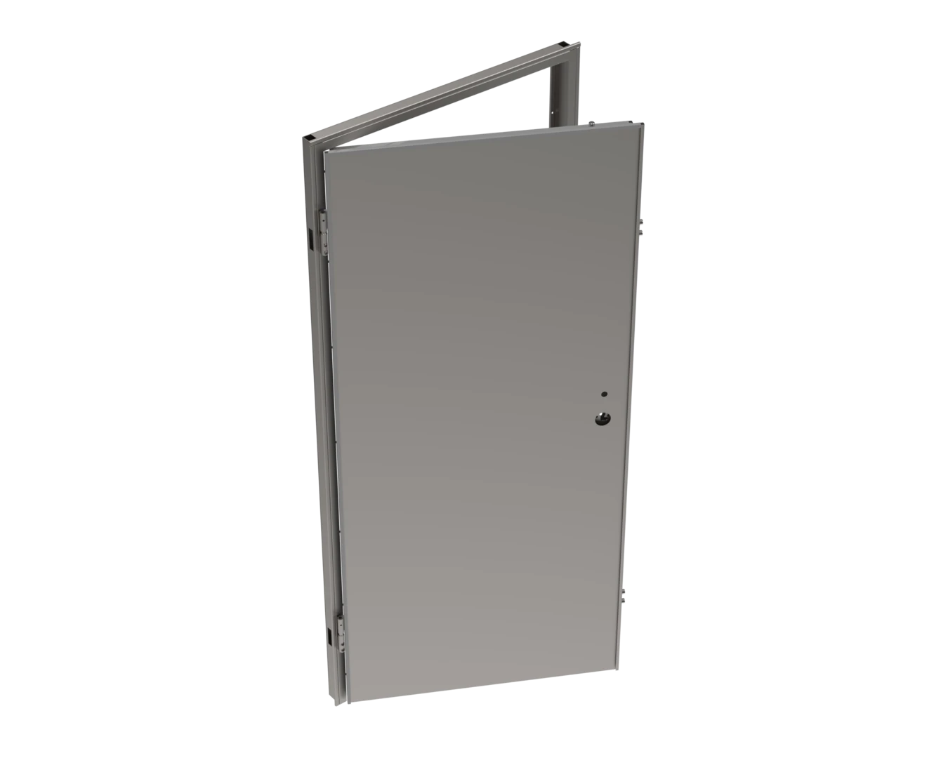 Fireproof Door MS14F - Internal view of chassis