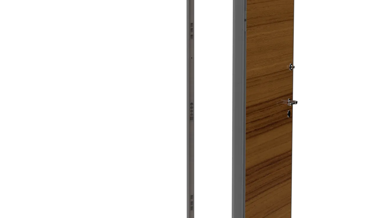 Security Door Chassis MS19 - Door Frame