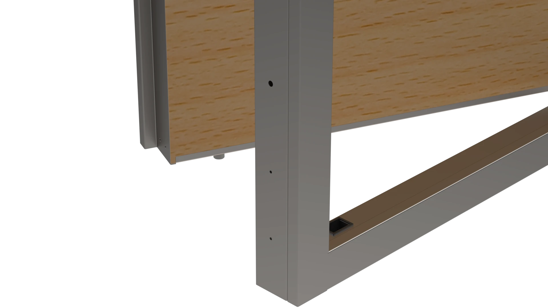 Security Door Chassis MS9 Plus - Threshhold Locking System