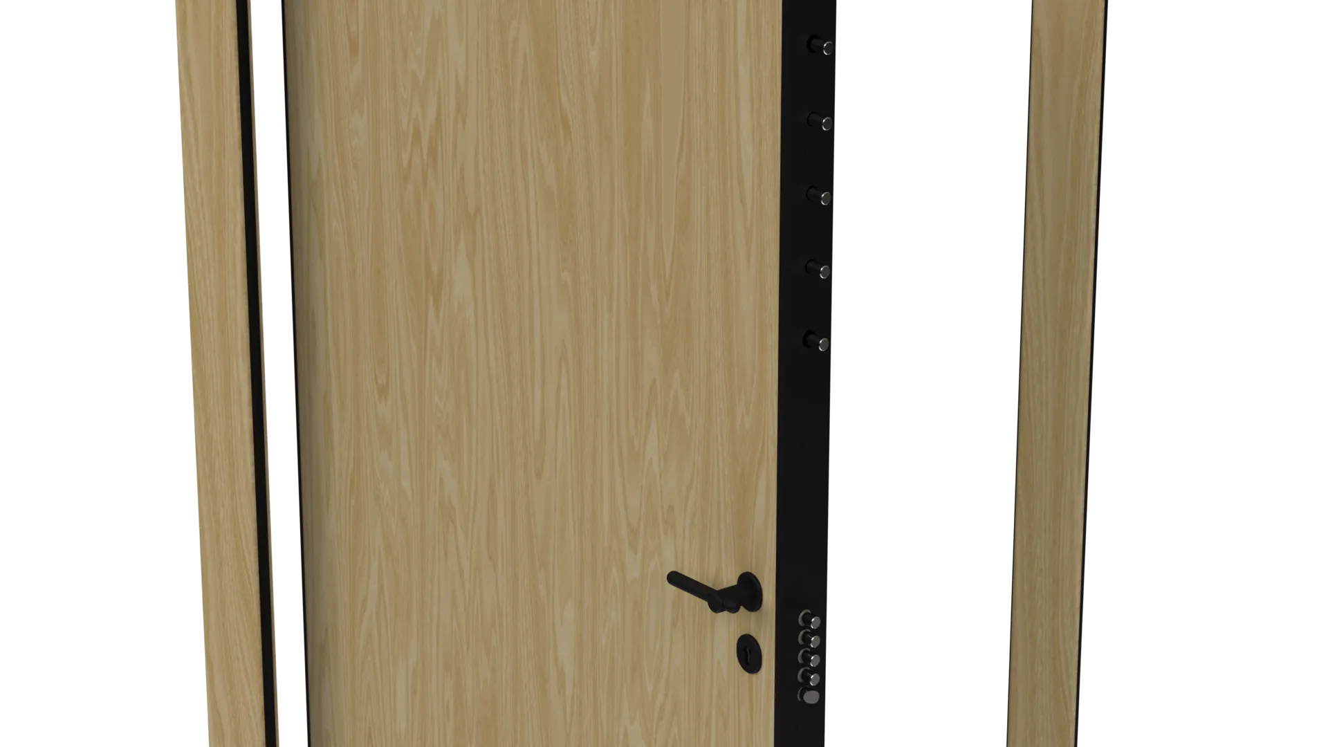 Pivot Security Door Chassis - Locking System