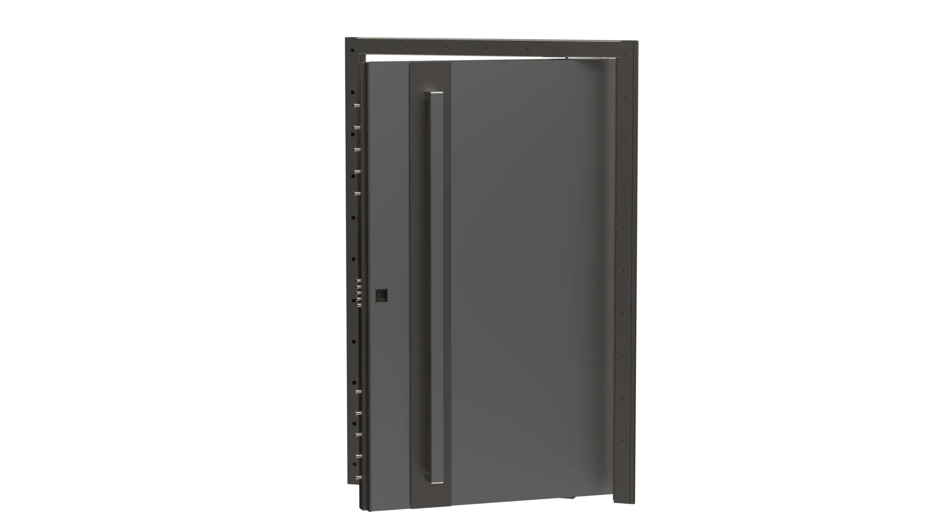 Pivot Security Door Chassis - External view of chassis